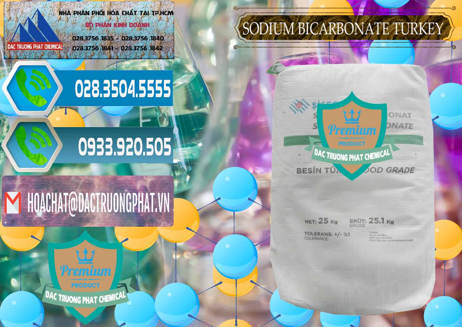Công ty chuyên phân phối ( bán ) Sodium Bicarbonate – Bicar NaHCO3 Food Grade Thổ Nhĩ Kỳ Turkey - 0219 - Chuyên cung cấp - phân phối hóa chất tại TP.HCM - congtyhoachat.net