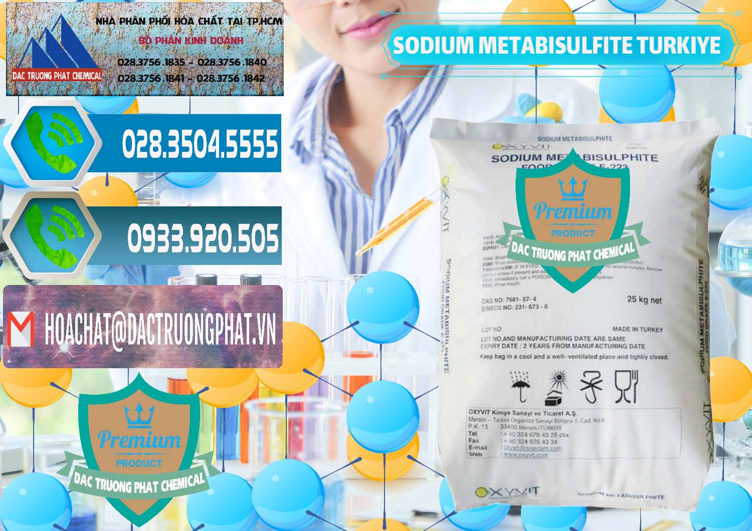 Nơi bán - cung ứng Sodium Metabisulfite - NA2S2O5 Food Grade E-223 Thổ Nhĩ Kỳ Turkey - 0413 - Công ty chuyên phân phối _ bán hóa chất tại TP.HCM - congtyhoachat.net