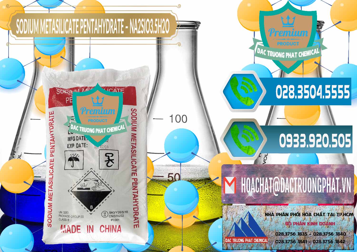 Cty chuyên bán & cung ứng Sodium Metasilicate Pentahydrate – Silicate Bột Trung Quốc China - 0147 - Nhà cung cấp ( bán ) hóa chất tại TP.HCM - congtyhoachat.net