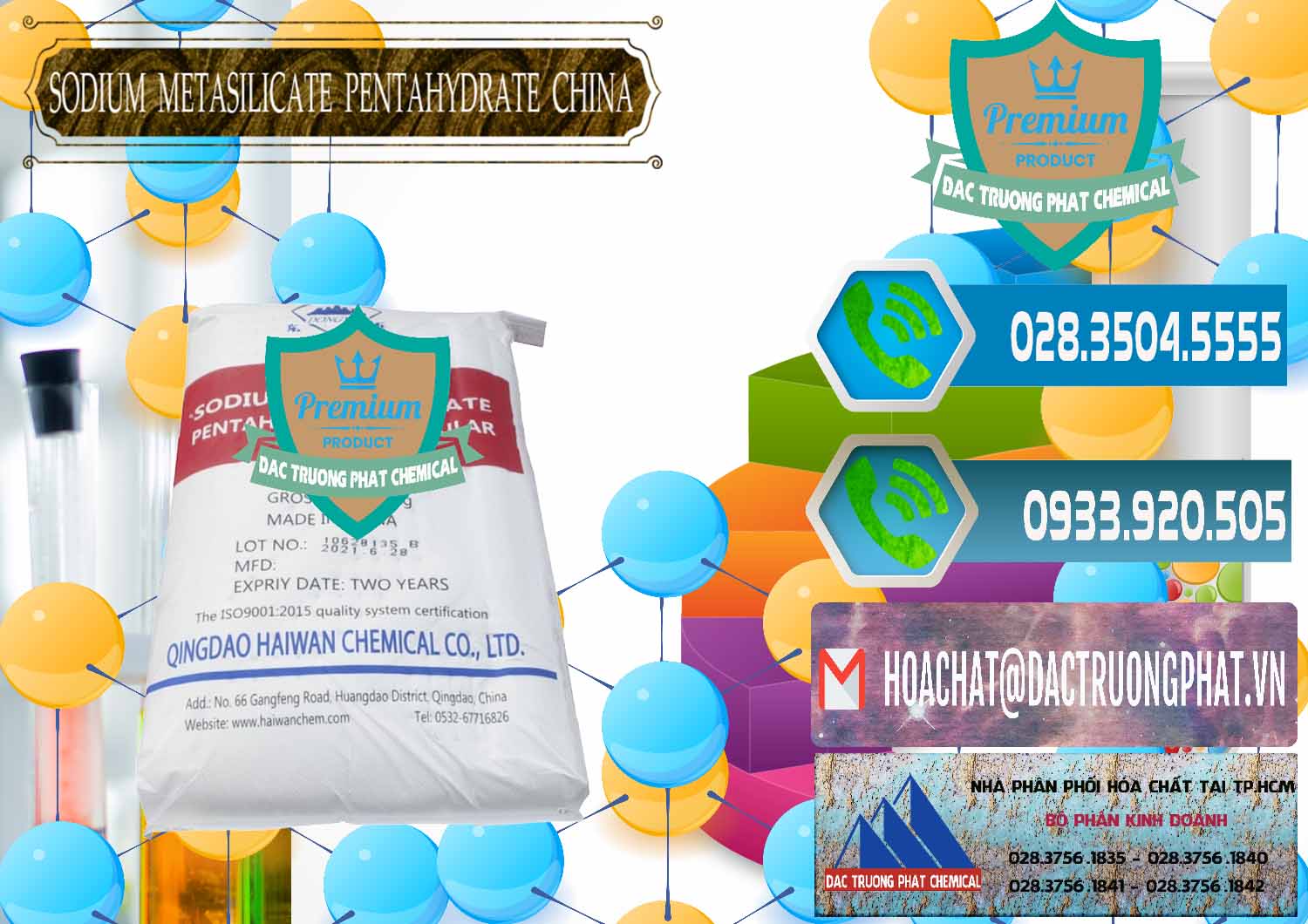 Cty chuyên bán - phân phối Sodium Metasilicate Pentahydrate – Silicate Bột Qingdao Trung Quốc China - 0452 - Nơi phân phối ( kinh doanh ) hóa chất tại TP.HCM - congtyhoachat.net