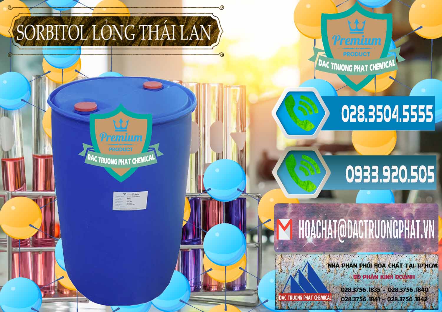 Cty chuyên bán - cung ứng Sorbitol - C6H14O6 Lỏng 70% Food Grade Thái Lan Thailand - 0341 - Chuyên bán - cung cấp hóa chất tại TP.HCM - congtyhoachat.net