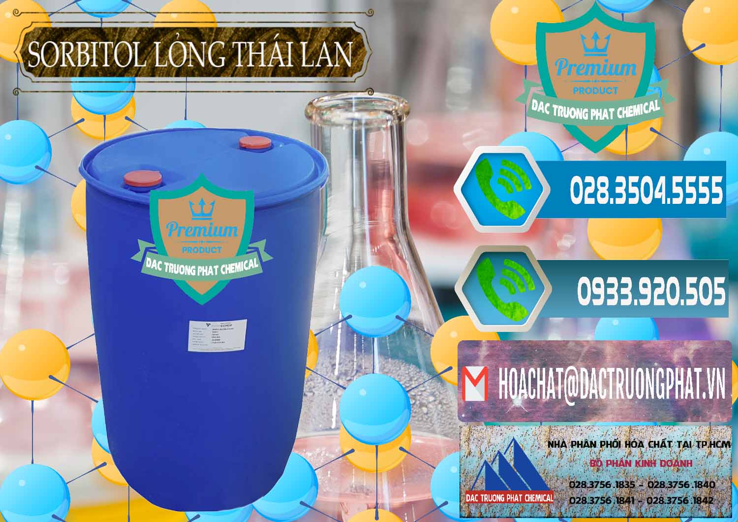 Công ty chuyên cung cấp & bán Sorbitol - C6H14O6 Lỏng 70% Food Grade Thái Lan Thailand - 0341 - Công ty phân phối & cung ứng hóa chất tại TP.HCM - congtyhoachat.net