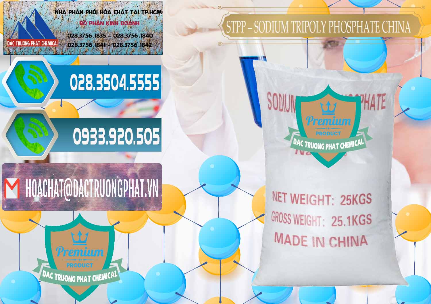 Công ty bán ( cung ứng ) Sodium Tripoly Phosphate - STPP 96% Chữ Đỏ Trung Quốc China - 0155 - Cty chuyên cung ứng và phân phối hóa chất tại TP.HCM - congtyhoachat.net