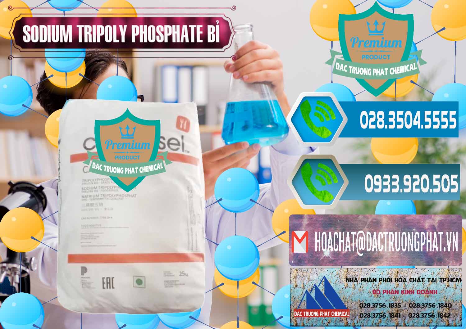 Nơi chuyên cung cấp và bán Sodium Tripoly Phosphate - STPP Carfosel 991 Bỉ Belgium - 0429 - Cty phân phối - nhập khẩu hóa chất tại TP.HCM - congtyhoachat.net