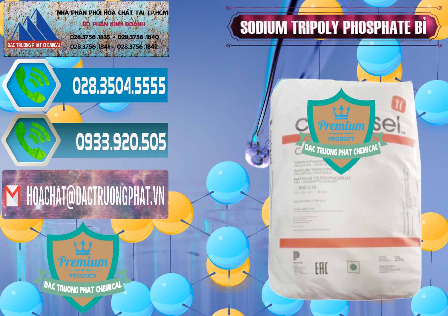 Công ty chuyên kinh doanh và bán Sodium Tripoly Phosphate - STPP Carfosel 991 Bỉ Belgium - 0429 - Đơn vị chuyên phân phối _ nhập khẩu hóa chất tại TP.HCM - congtyhoachat.net