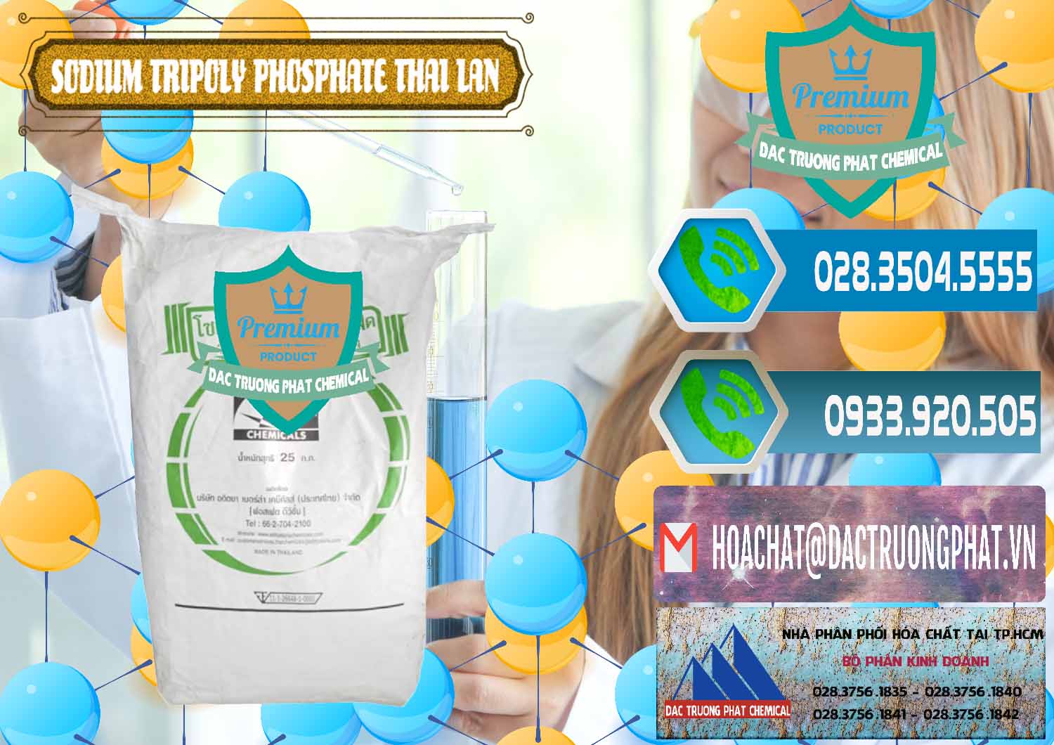 Cty nhập khẩu ( bán ) Sodium Tripoly Phosphate - STPP Aditya Birla Grasim Thái Lan Thailand - 0421 - Đơn vị cung cấp ( kinh doanh ) hóa chất tại TP.HCM - congtyhoachat.net