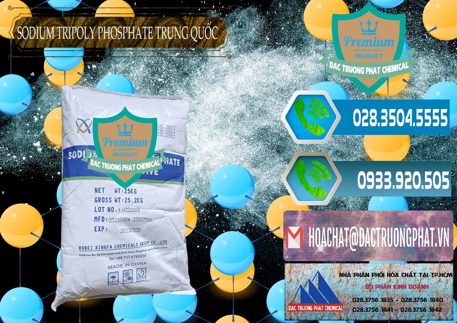 Nơi bán và phân phối Sodium Tripoly Phosphate - STPP 96% Xingfa Trung Quốc China - 0433 - Công ty chuyên bán và cung cấp hóa chất tại TP.HCM - congtyhoachat.net