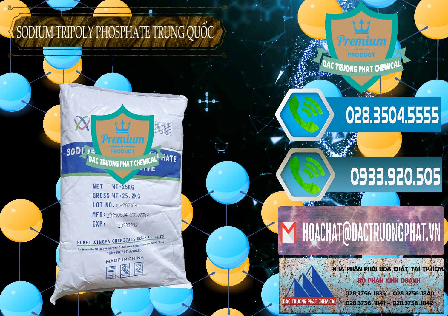 Nơi bán & cung ứng Sodium Tripoly Phosphate - STPP 96% Xingfa Trung Quốc China - 0433 - Cty phân phối & nhập khẩu hóa chất tại TP.HCM - congtyhoachat.net