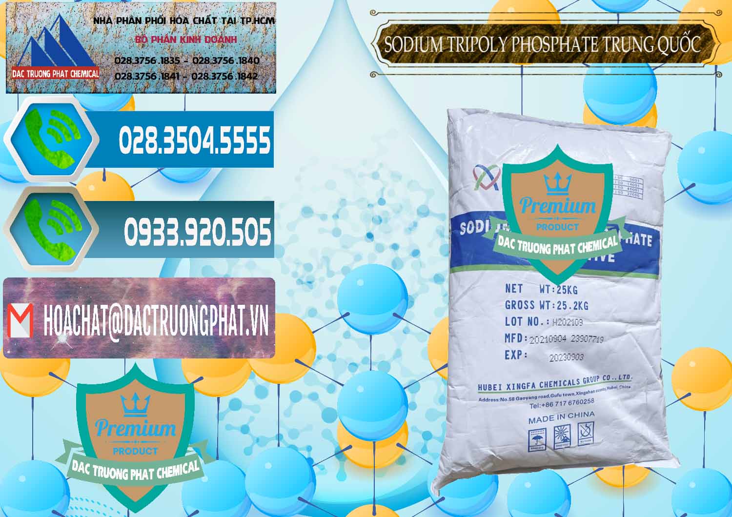 Chuyên bán ( cung cấp ) Sodium Tripoly Phosphate - STPP 96% Xingfa Trung Quốc China - 0433 - Đơn vị chuyên bán - phân phối hóa chất tại TP.HCM - congtyhoachat.net