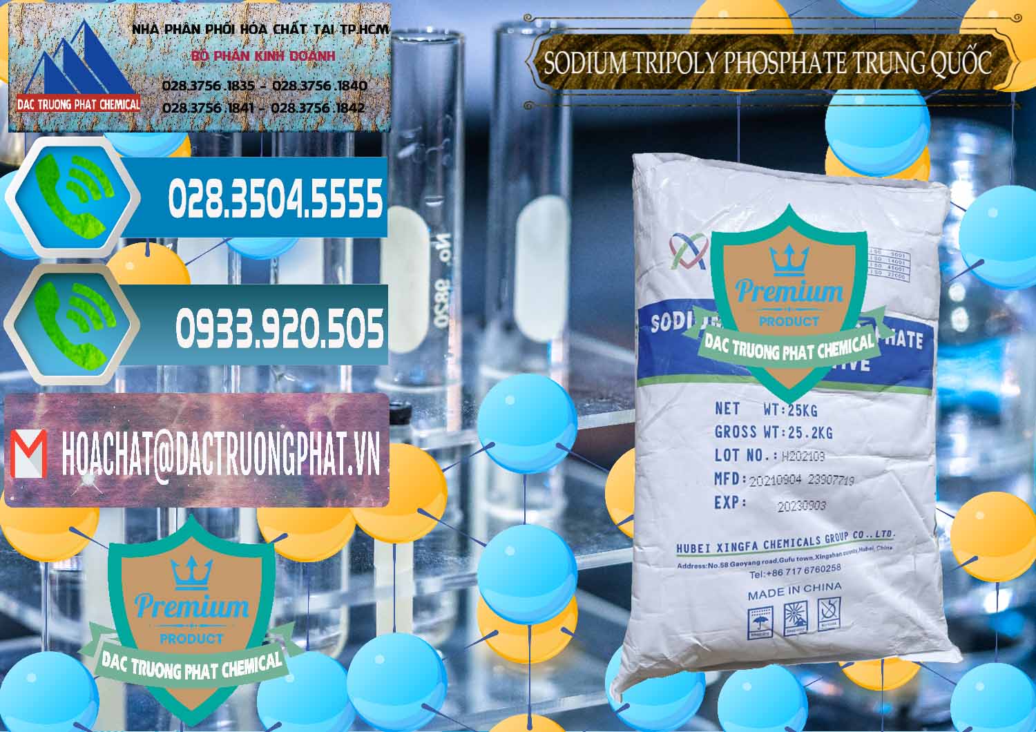 Đơn vị chuyên nhập khẩu ( bán ) Sodium Tripoly Phosphate - STPP 96% Xingfa Trung Quốc China - 0433 - Chuyên phân phối _ kinh doanh hóa chất tại TP.HCM - congtyhoachat.net
