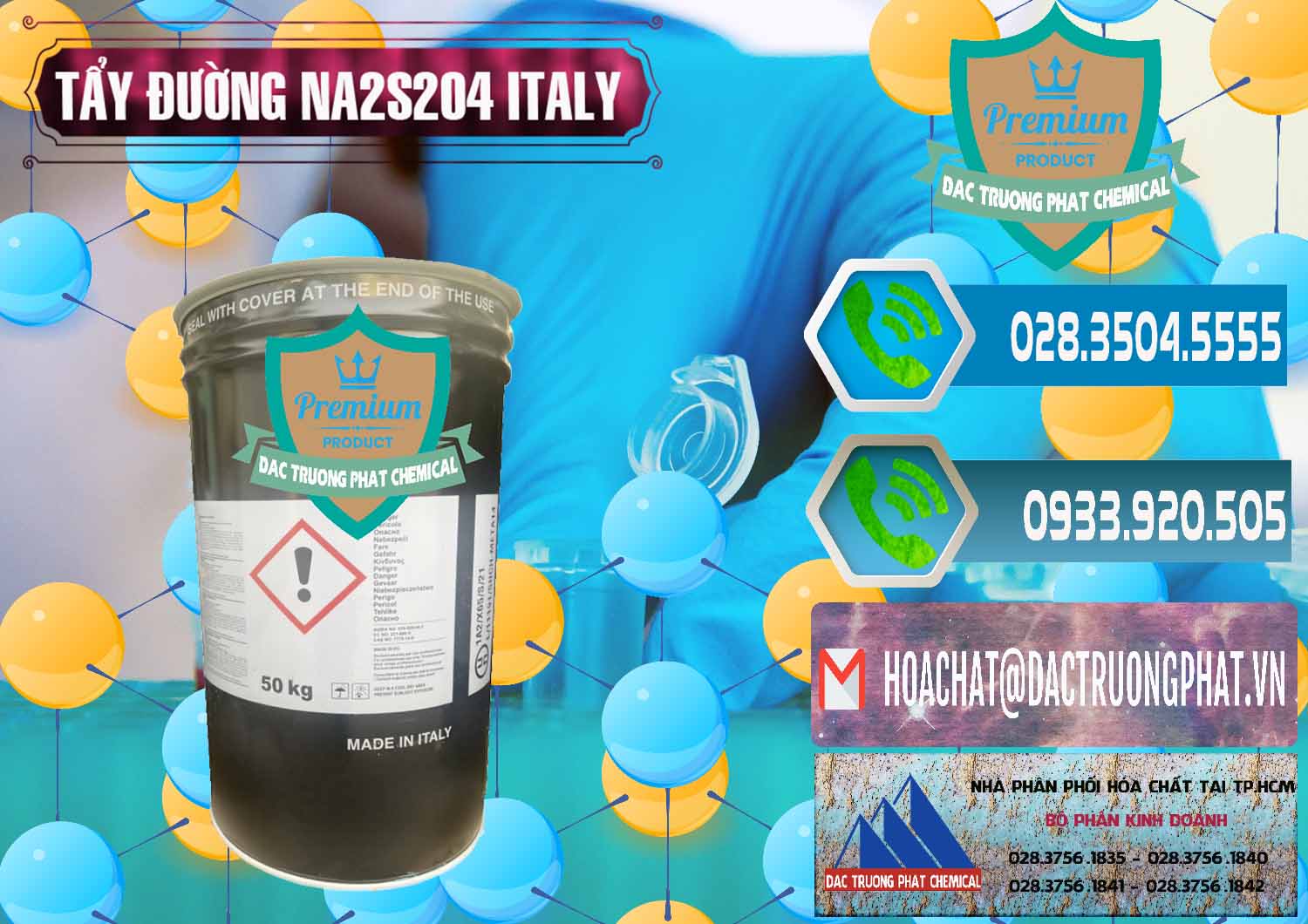 Công ty cung ứng - bán Tẩy Đường - NA2S2O4 Ý Italy - 0422 - Chuyên cung ứng ( phân phối ) hóa chất tại TP.HCM - congtyhoachat.net