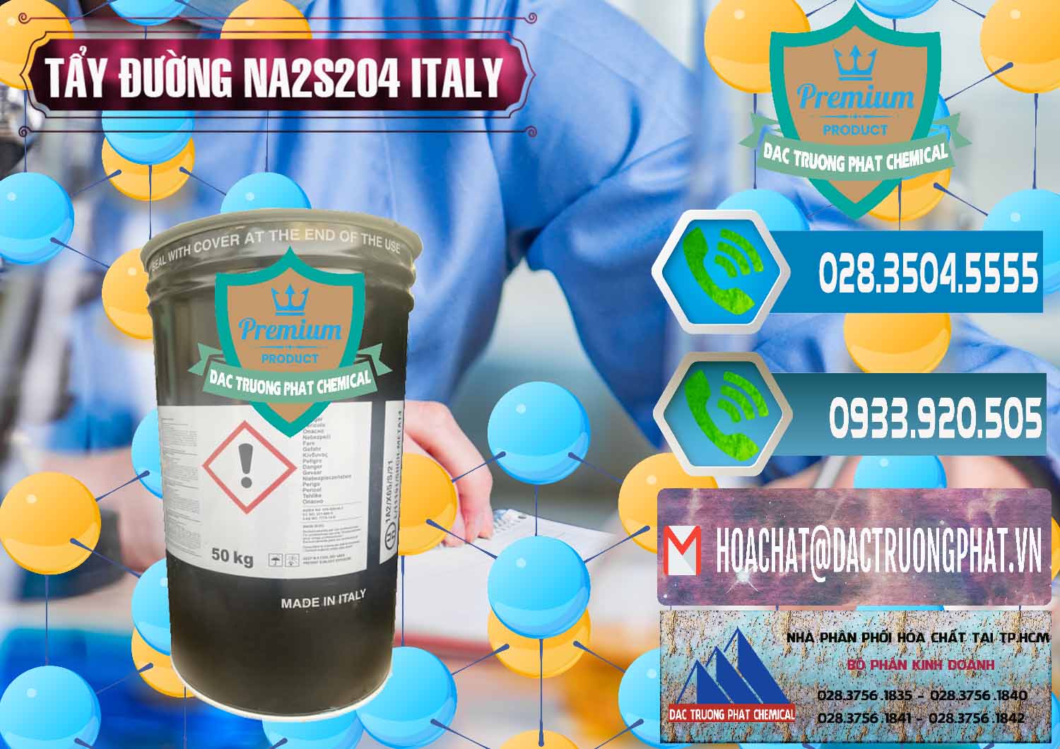 Cung cấp _ bán Tẩy Đường - NA2S2O4 Ý Italy - 0422 - Nơi bán ( phân phối ) hóa chất tại TP.HCM - congtyhoachat.net