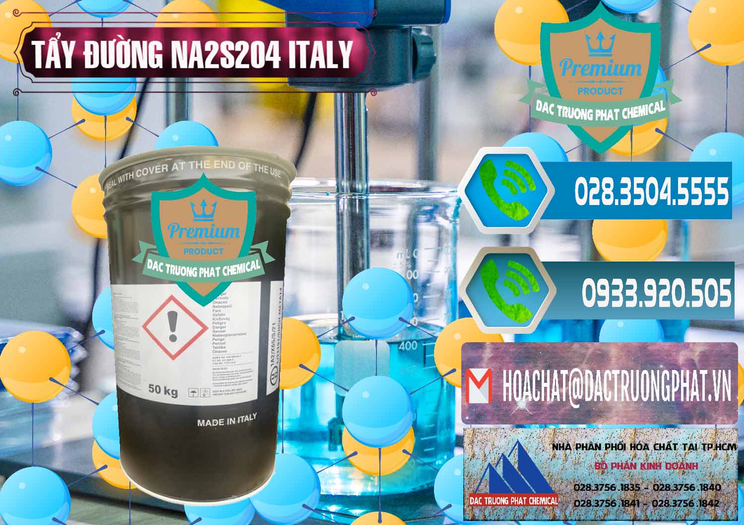 Đơn vị chuyên nhập khẩu và bán Tẩy Đường - NA2S2O4 Ý Italy - 0422 - Cty cung cấp & kinh doanh hóa chất tại TP.HCM - congtyhoachat.net