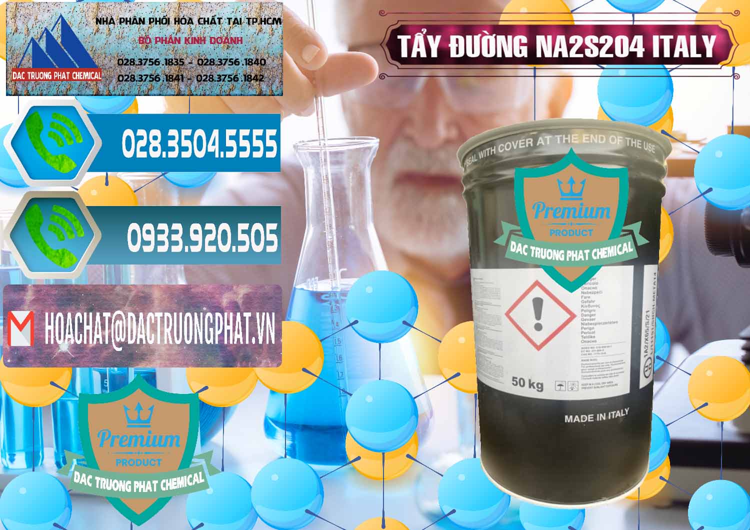 Chuyên cung cấp ( bán ) Tẩy Đường - NA2S2O4 Ý Italy - 0422 - Nơi chuyên bán và cung cấp hóa chất tại TP.HCM - congtyhoachat.net