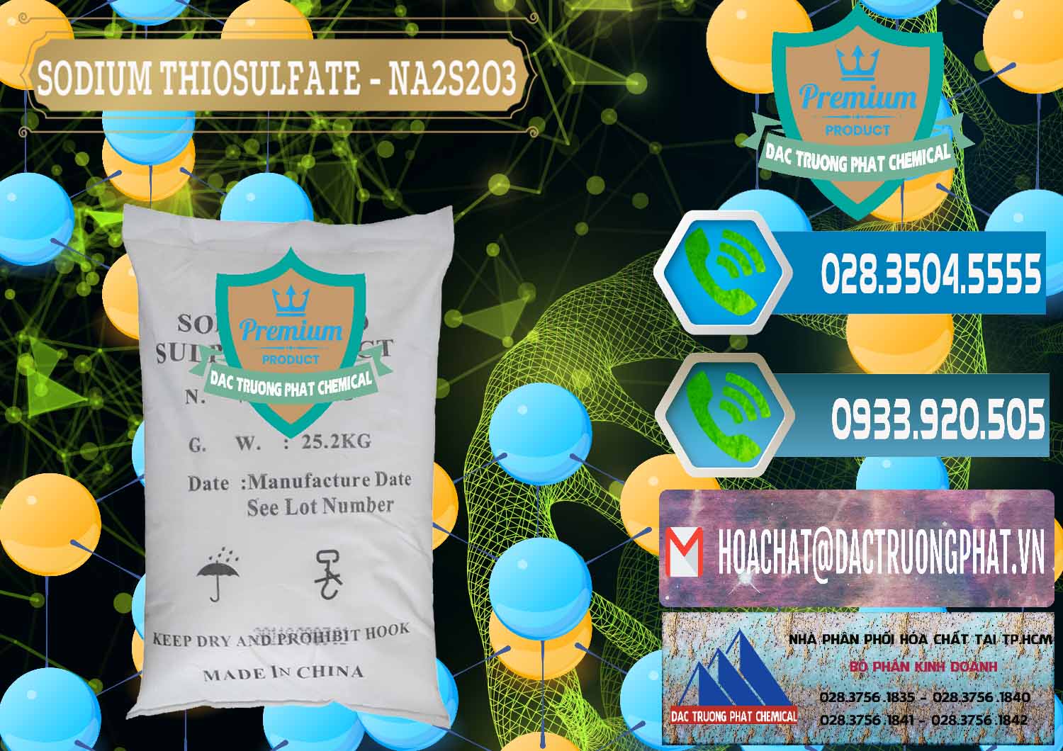 Đơn vị cung cấp ( bán ) Sodium Thiosulfate - NA2S2O3 Trung Quốc China - 0151 - Công ty chuyên kinh doanh ( cung cấp ) hóa chất tại TP.HCM - congtyhoachat.net