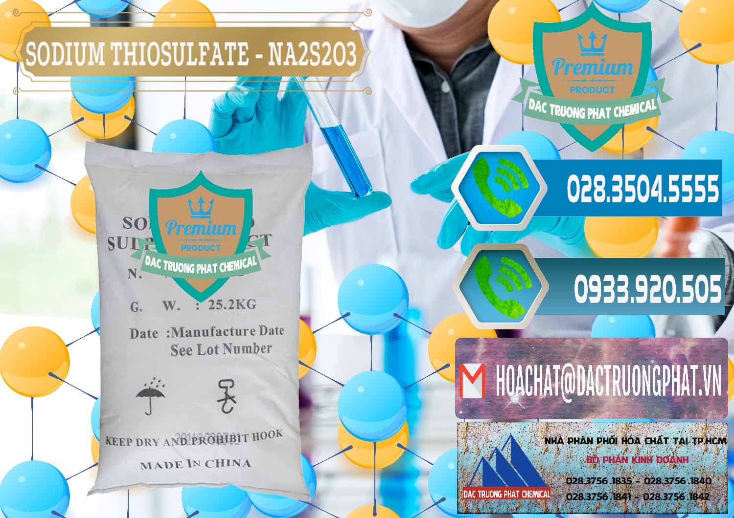 Nhà cung cấp _ bán Sodium Thiosulfate - NA2S2O3 Trung Quốc China - 0151 - Nơi chuyên cung ứng _ phân phối hóa chất tại TP.HCM - congtyhoachat.net