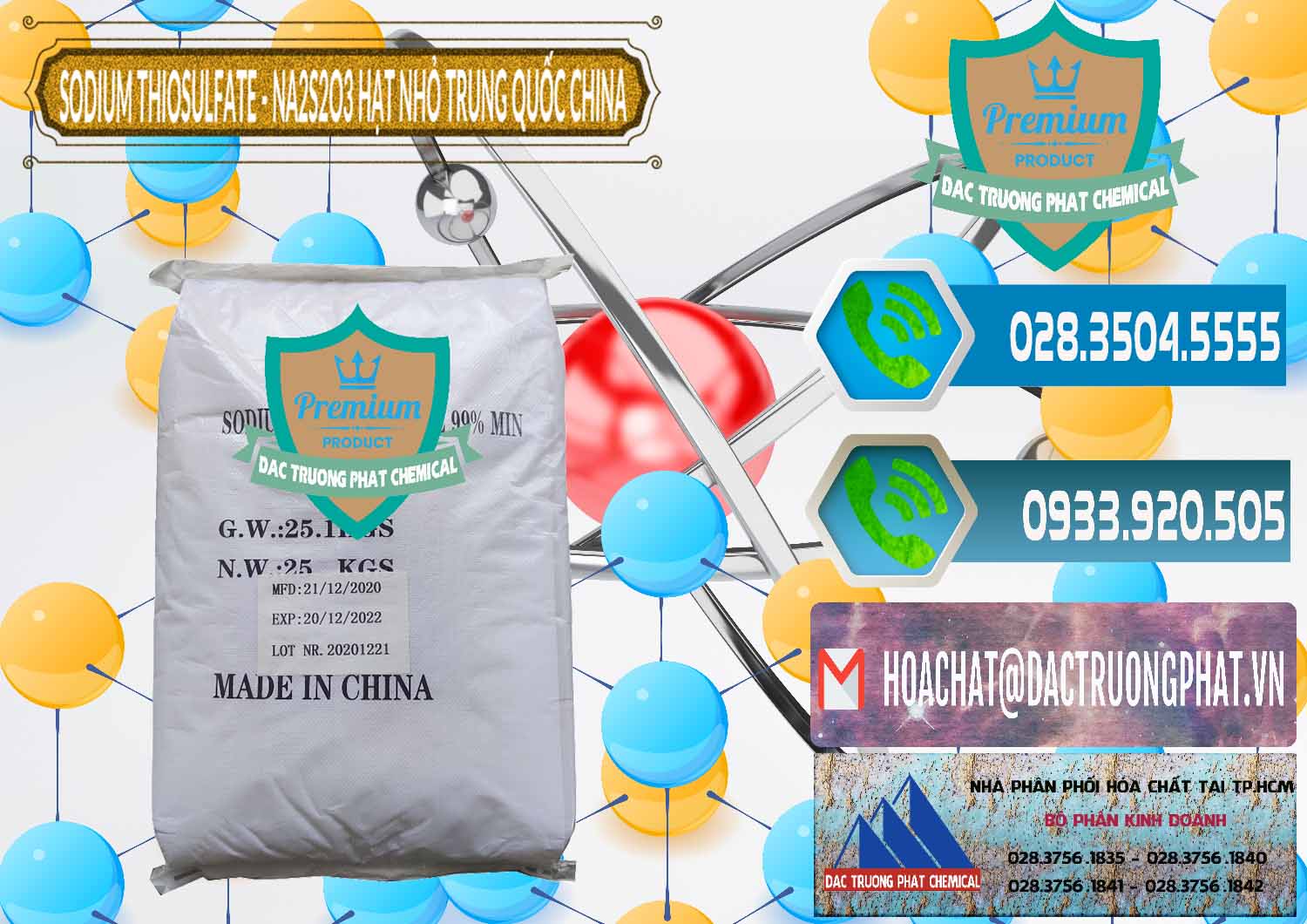 Bán & phân phối Sodium Thiosulfate - NA2S2O3 Hạt Nhỏ Trung Quốc China - 0204 - Nhà nhập khẩu _ phân phối hóa chất tại TP.HCM - congtyhoachat.net