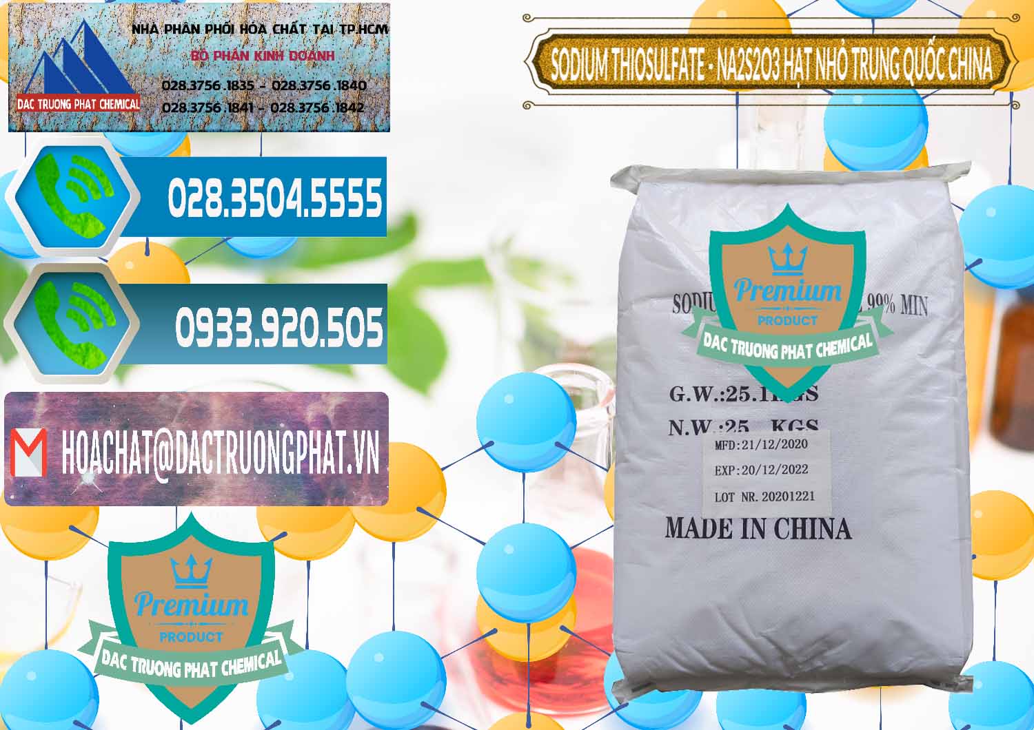 Công ty chuyên kinh doanh ( bán ) Sodium Thiosulfate - NA2S2O3 Hạt Nhỏ Trung Quốc China - 0204 - Cty cung cấp & kinh doanh hóa chất tại TP.HCM - congtyhoachat.net