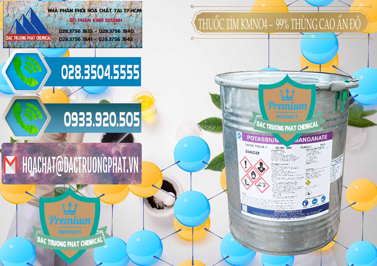 Đơn vị phân phối - bán Thuốc Tím - KMNO4 Thùng Cao 99% Magnesia Chemicals Ấn Độ India - 0164 - Nhà cung cấp _ nhập khẩu hóa chất tại TP.HCM - congtyhoachat.net