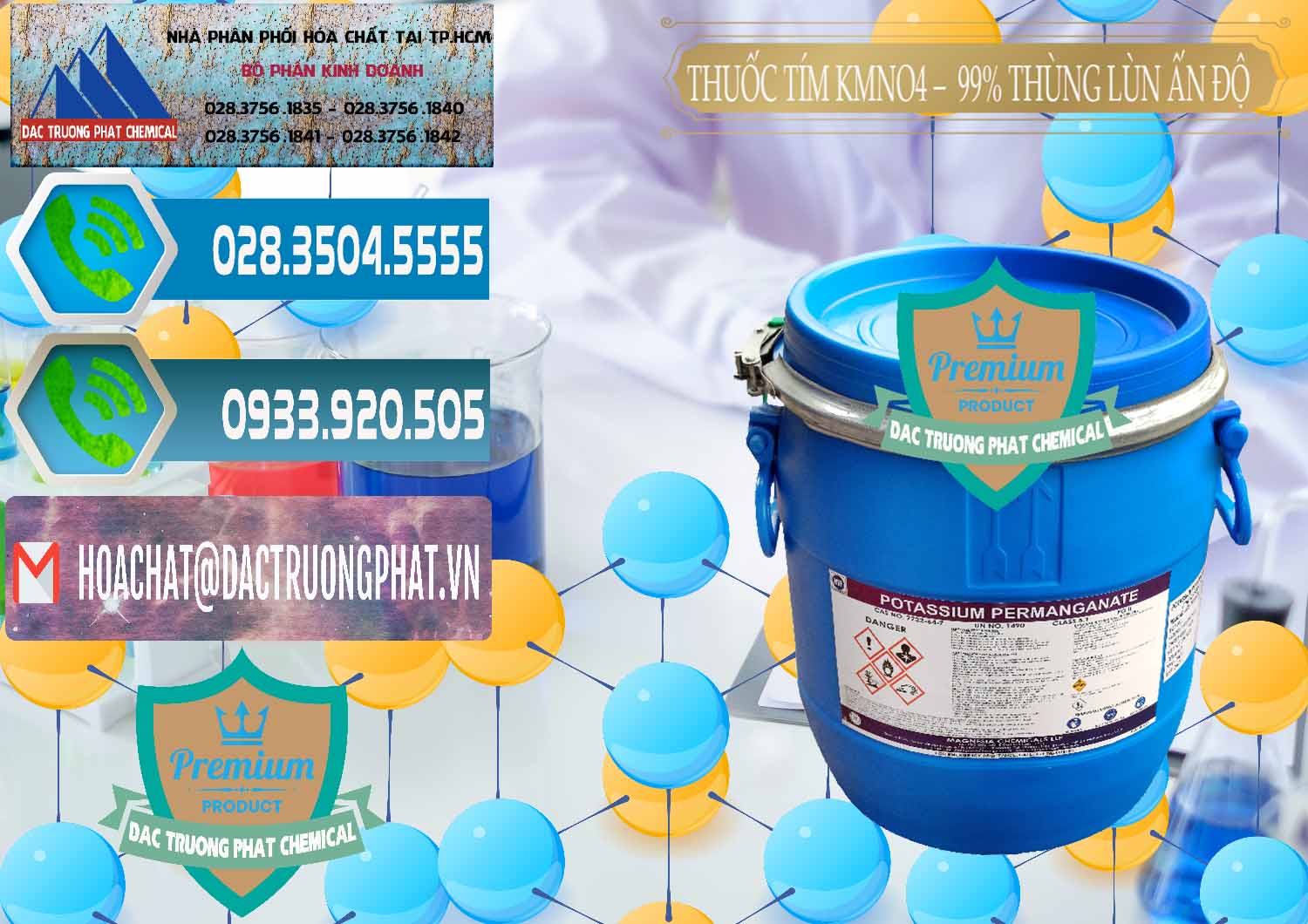 Công ty cung cấp và bán Thuốc Tím - KMNO4 Thùng Lùn 99% Magnesia Chemicals Ấn Độ India - 0165 - Nhà cung cấp & nhập khẩu hóa chất tại TP.HCM - congtyhoachat.net