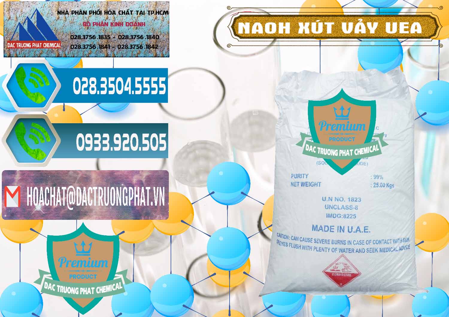 Nơi chuyên cung ứng _ bán Xút Vảy - NaOH Vảy UAE Iran - 0432 - Nơi cung cấp & kinh doanh hóa chất tại TP.HCM - congtyhoachat.net