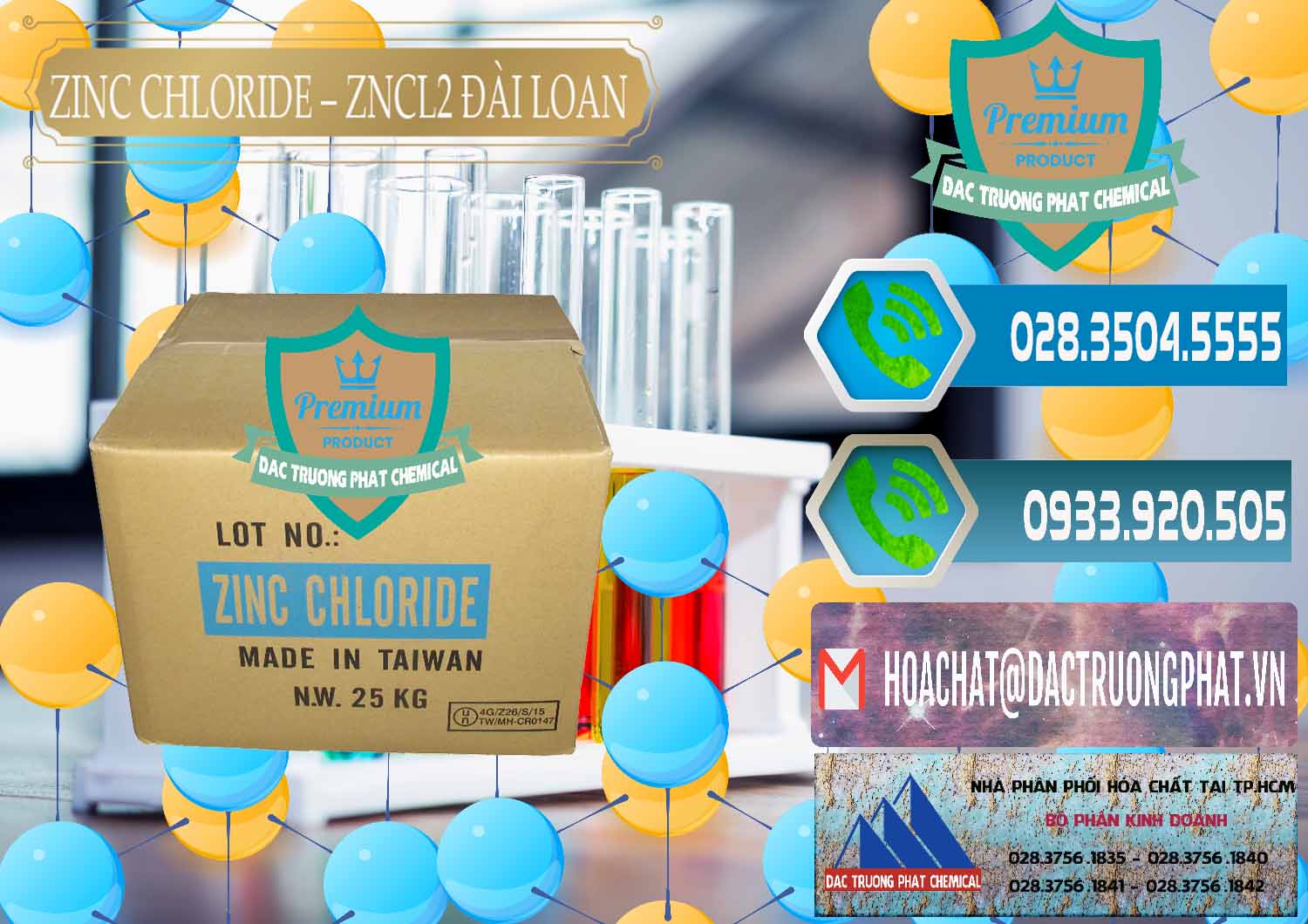 Nơi cung cấp & bán Zinc Chloride - ZNCL2 96% Đài Loan Taiwan - 0178 - Cty chuyên cung cấp và kinh doanh hóa chất tại TP.HCM - congtyhoachat.net