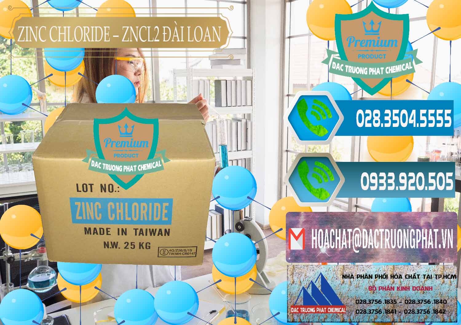 Đơn vị chuyên bán - cung cấp Zinc Chloride - ZNCL2 96% Đài Loan Taiwan - 0178 - Công ty bán & phân phối hóa chất tại TP.HCM - congtyhoachat.net
