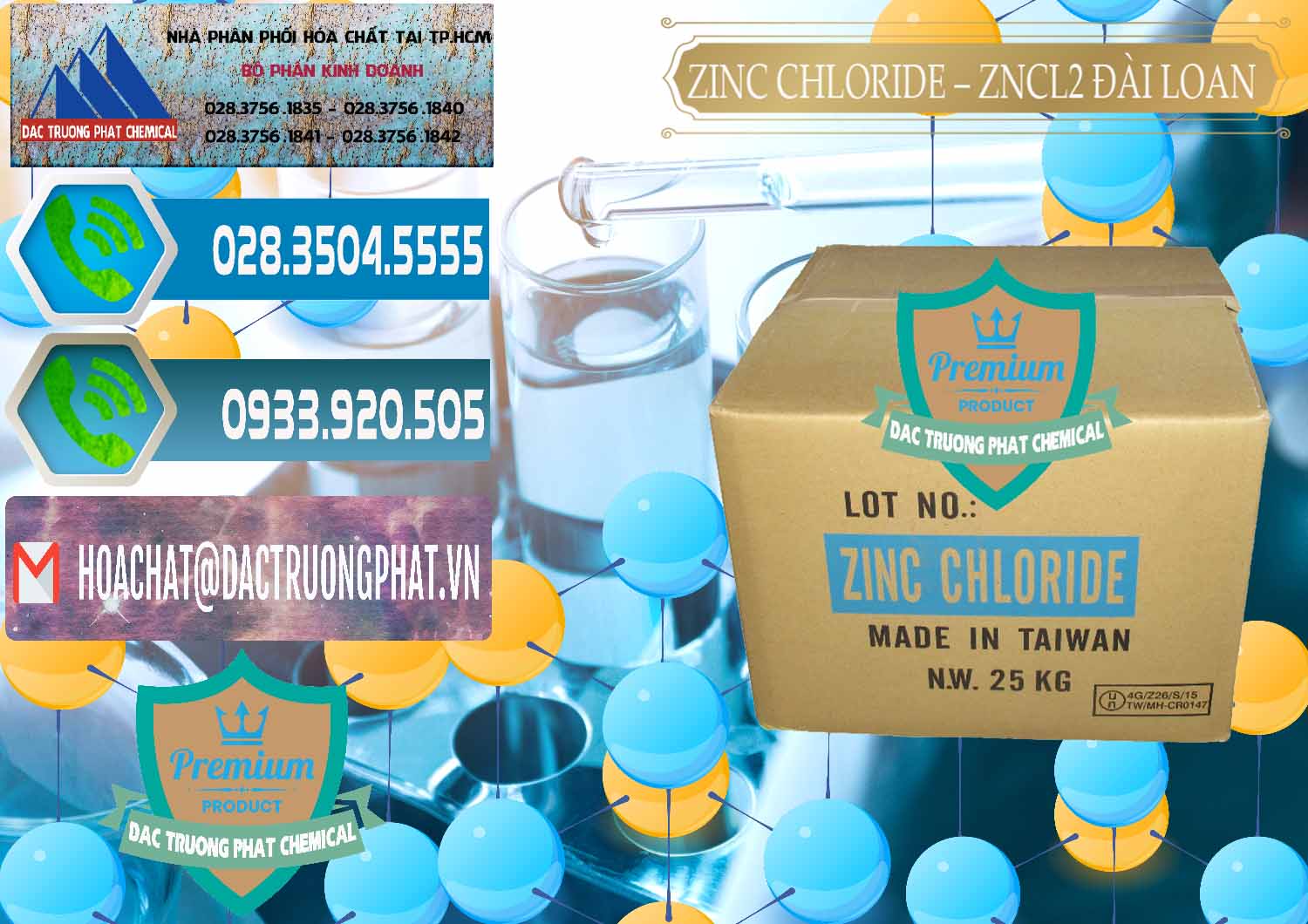 Đơn vị nhập khẩu & bán Zinc Chloride - ZNCL2 96% Đài Loan Taiwan - 0178 - Đơn vị chuyên cung cấp ( nhập khẩu ) hóa chất tại TP.HCM - congtyhoachat.net