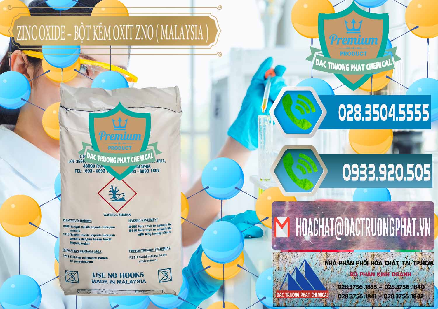 Đơn vị chuyên bán _ cung cấp Zinc Oxide - Bột Kẽm Oxit ZNO Malaysia - 0179 - Công ty kinh doanh - cung cấp hóa chất tại TP.HCM - congtyhoachat.net