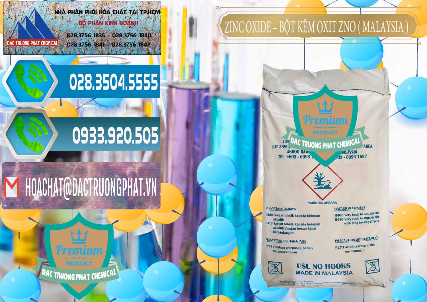 Cty chuyên phân phối - bán Zinc Oxide - Bột Kẽm Oxit ZNO Malaysia - 0179 - Công ty bán _ cung cấp hóa chất tại TP.HCM - congtyhoachat.net