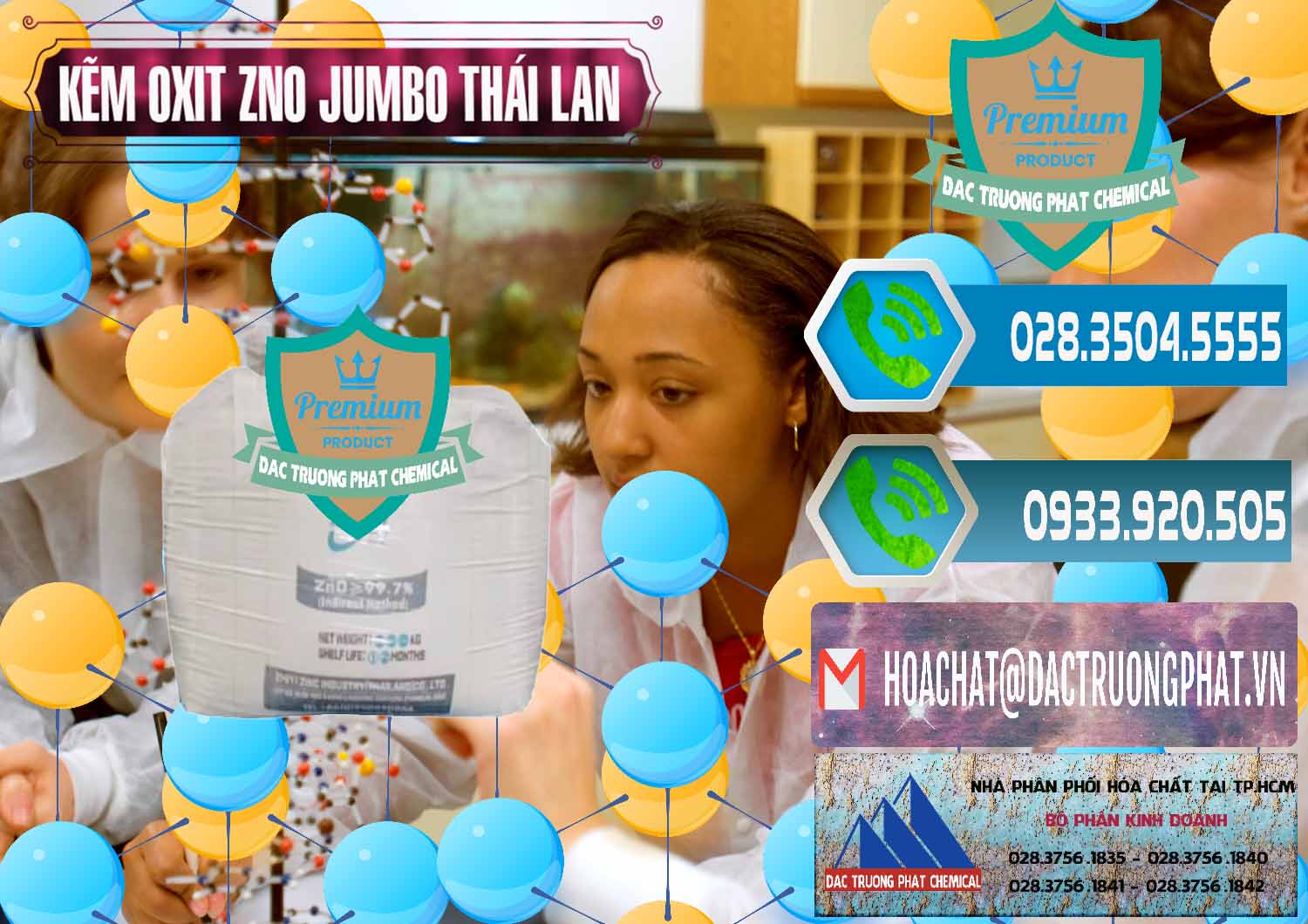 Nơi bán & phân phối Zinc Oxide - Bột Kẽm Oxit ZNO Jumbo Bành Thái Lan Thailand - 0370 - Công ty cung ứng - phân phối hóa chất tại TP.HCM - congtyhoachat.net