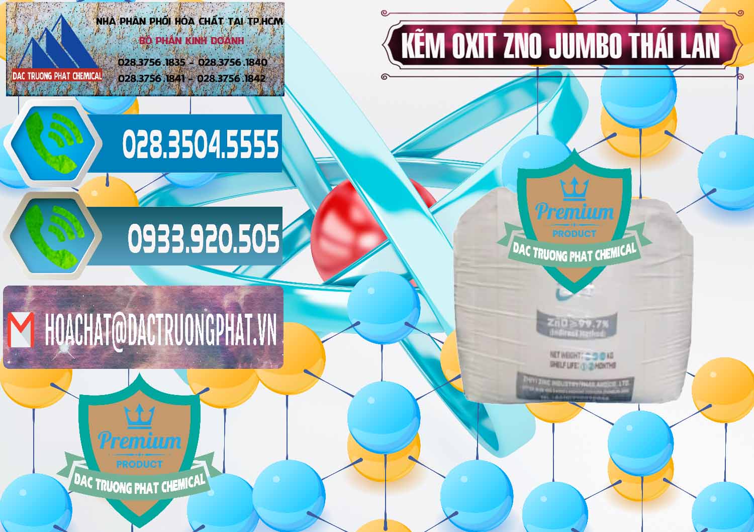 Đơn vị cung ứng và bán Zinc Oxide - Bột Kẽm Oxit ZNO Jumbo Bành Thái Lan Thailand - 0370 - Nhà nhập khẩu _ cung cấp hóa chất tại TP.HCM - congtyhoachat.net