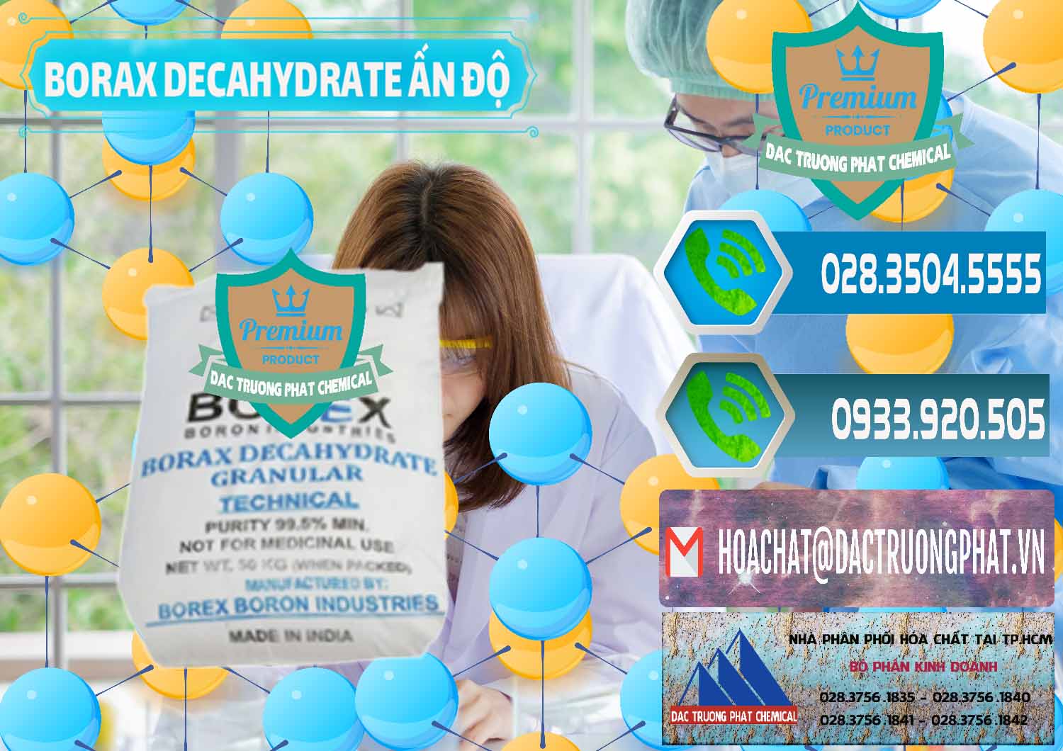 Chuyên bán ( phân phối ) Borax Decahydrate Ấn Độ India - 0449 - Chuyên cung cấp ( bán ) hóa chất tại TP.HCM - congtyhoachat.net