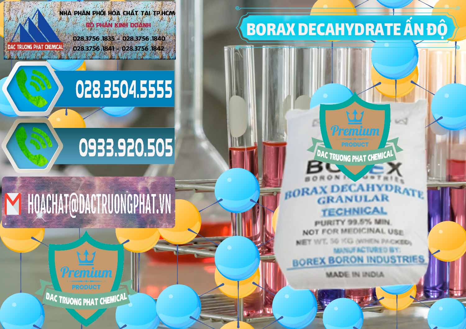 Cty chuyên bán & cung ứng Borax Decahydrate Ấn Độ India - 0449 - Cung ứng và phân phối hóa chất tại TP.HCM - congtyhoachat.net