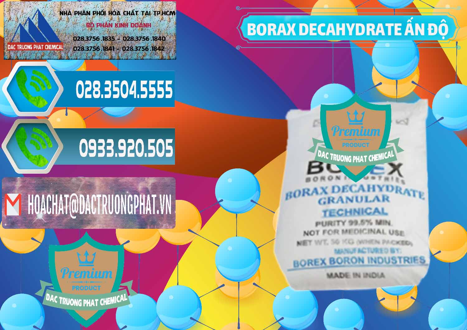 Công ty chuyên phân phối - bán Borax Decahydrate Ấn Độ India - 0449 - Công ty chuyên cung cấp - bán hóa chất tại TP.HCM - congtyhoachat.net