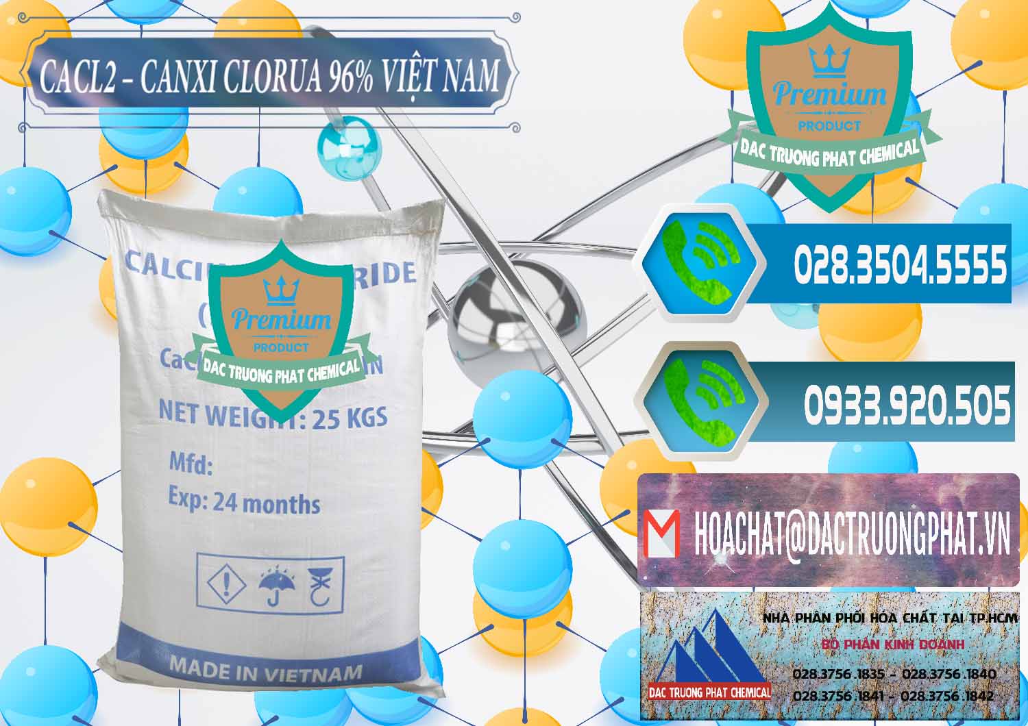 Đơn vị cung ứng - phân phối CaCl2 – Canxi Clorua 96% Việt Nam - 0236 - Chuyên cung cấp & phân phối hóa chất tại TP.HCM - congtyhoachat.net