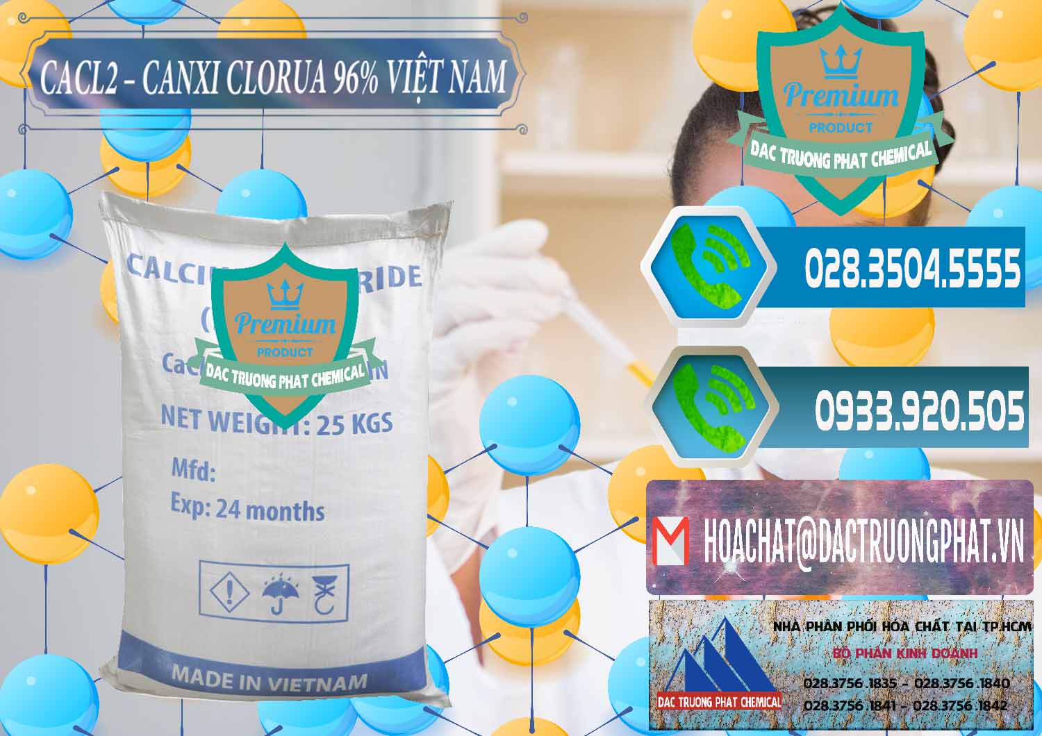 Nơi chuyên bán _ cung cấp CaCl2 – Canxi Clorua 96% Việt Nam - 0236 - Đơn vị kinh doanh và bán hóa chất tại TP.HCM - congtyhoachat.net