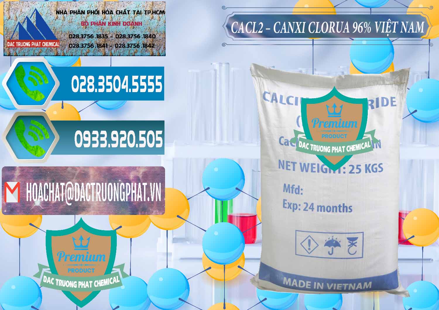 Nhà phân phối _ cung ứng CaCl2 – Canxi Clorua 96% Việt Nam - 0236 - Nơi chuyên cung cấp - bán hóa chất tại TP.HCM - congtyhoachat.net