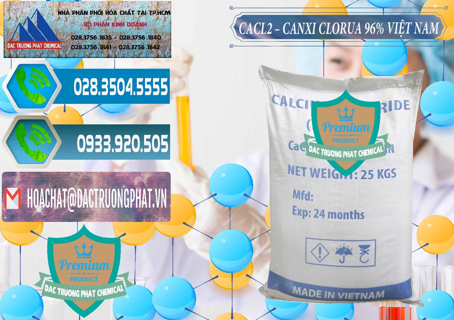 Nơi chuyên phân phối - cung ứng CaCl2 – Canxi Clorua 96% Việt Nam - 0236 - Kinh doanh và cung cấp hóa chất tại TP.HCM - congtyhoachat.net