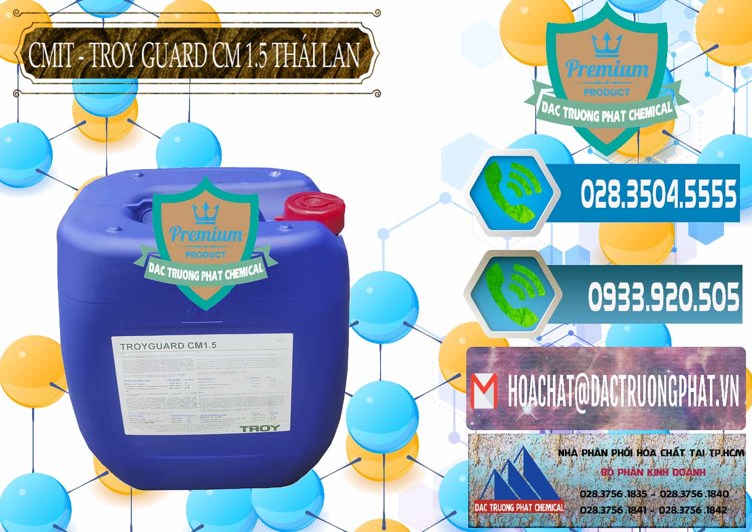 Chuyên nhập khẩu - bán Chất Bảo Quản CMIT Thái Lan Thailand - 0326 - Đơn vị chuyên cung cấp ( nhập khẩu ) hóa chất tại TP.HCM - congtyhoachat.net