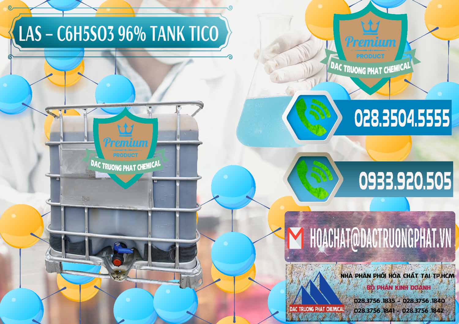 Cty chuyên phân phối - bán Chất tạo bọt Las P Tico Tank IBC Bồn Việt Nam - 0488 - Nhà phân phối - cung ứng hóa chất tại TP.HCM - congtyhoachat.net
