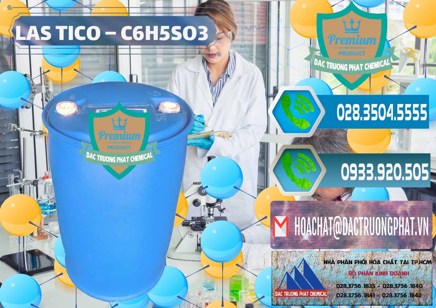 Đơn vị cung ứng và phân phối Chất tạo bọt Las H Tico Việt Nam - 0190 - Cty cung ứng và bán hóa chất tại TP.HCM - congtyhoachat.net