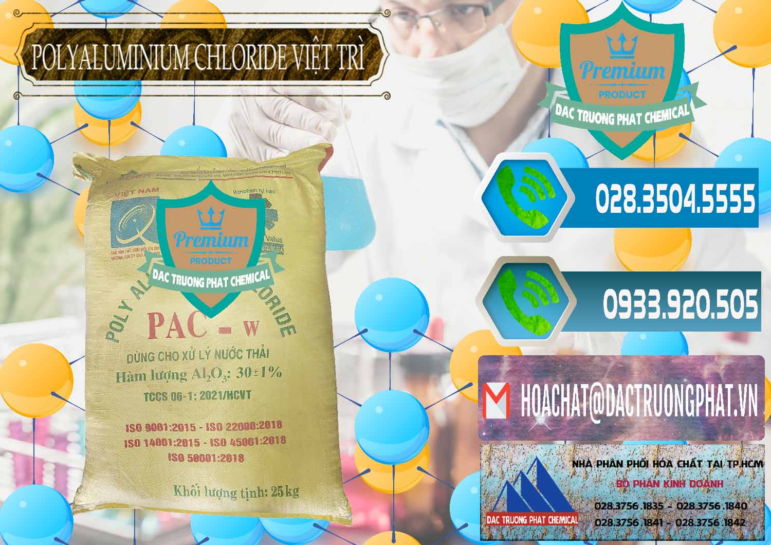 Cty chuyên bán _ cung ứng PAC - Polyaluminium Chloride Việt Trì Việt Nam - 0487 - Cty chuyên phân phối _ cung ứng hóa chất tại TP.HCM - congtyhoachat.net