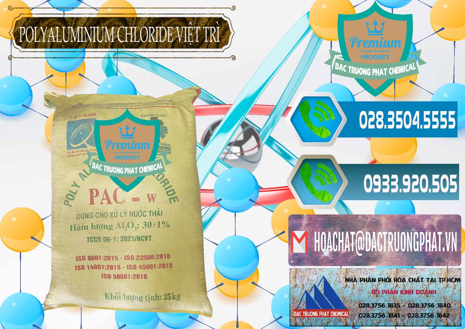 Đơn vị cung cấp - bán PAC - Polyaluminium Chloride Việt Trì Việt Nam - 0487 - Cty chuyên cung ứng và bán hóa chất tại TP.HCM - congtyhoachat.net