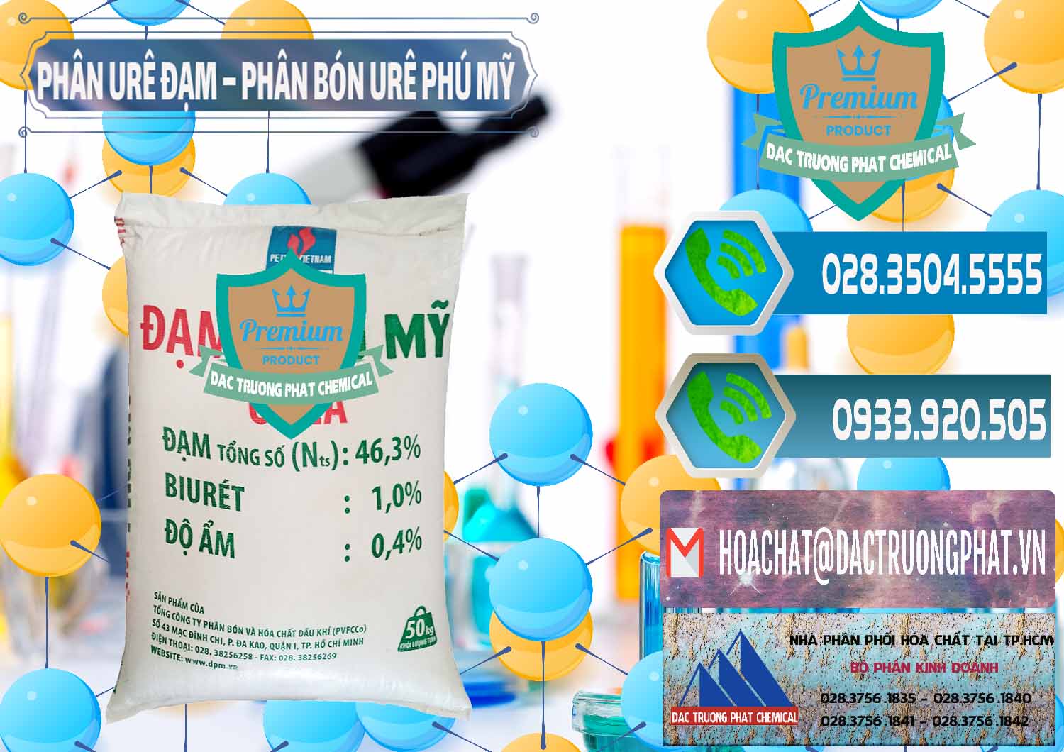 Nhà cung ứng ( bán ) Phân Urê Đạm – Phân Bón Urê Phú Mỹ Việt Nam - 0193 - Cty cung ứng & bán hóa chất tại TP.HCM - congtyhoachat.net