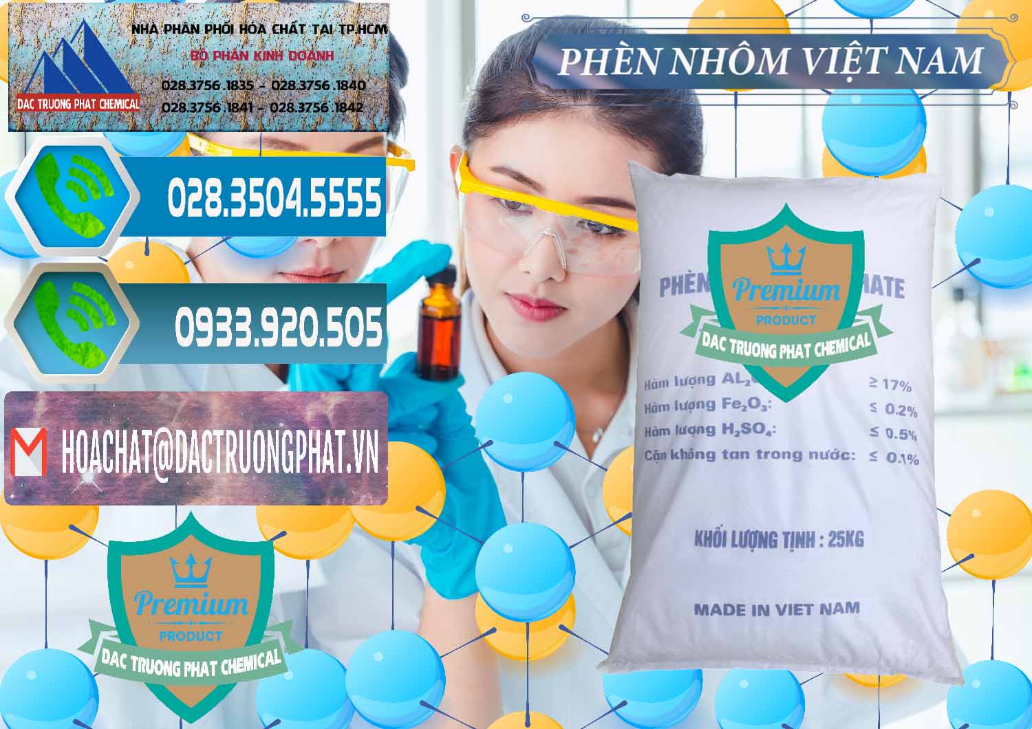 Cung cấp & phân phối Phèn Nhôm - Al2(SO4)3 17% Việt Nam - 0465 - Chuyên phân phối _ kinh doanh hóa chất tại TP.HCM - congtyhoachat.net
