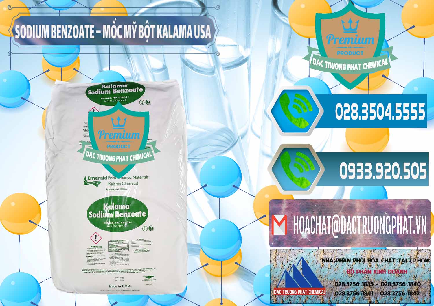 Công ty chuyên cung ứng ( bán ) Sodium Benzoate - Mốc Bột Kalama Food Grade Mỹ Usa - 0136 - Nơi phân phối _ cung ứng hóa chất tại TP.HCM - congtyhoachat.net