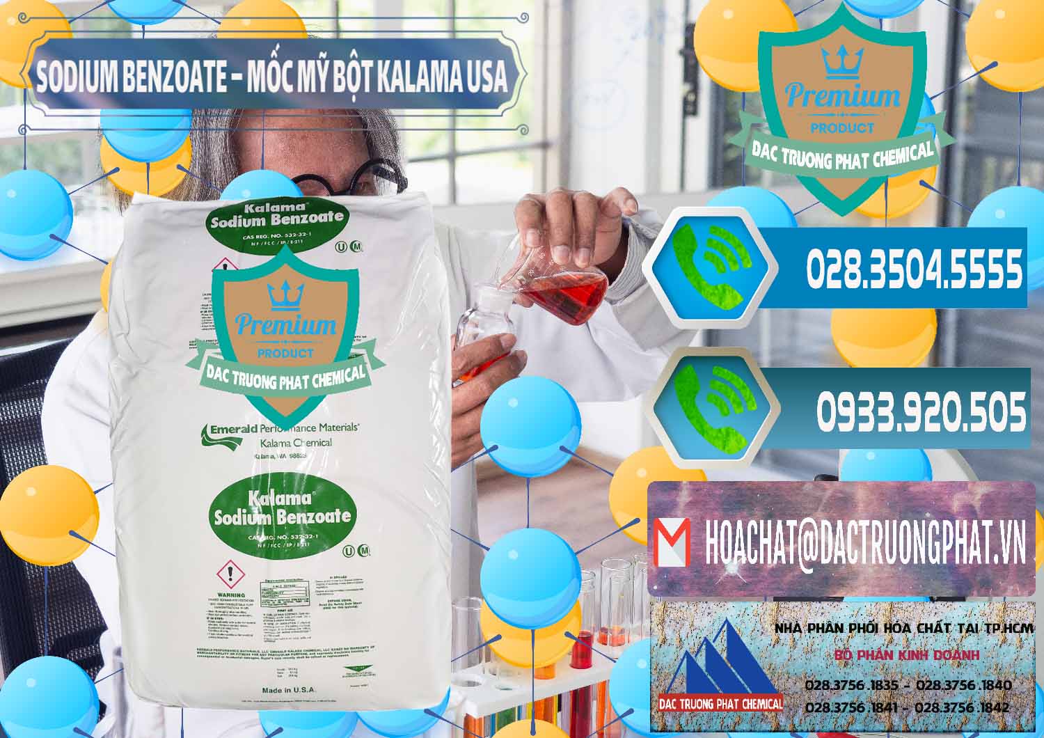 Kinh doanh ( bán ) Sodium Benzoate - Mốc Bột Kalama Food Grade Mỹ Usa - 0136 - Công ty chuyên cung cấp _ kinh doanh hóa chất tại TP.HCM - congtyhoachat.net