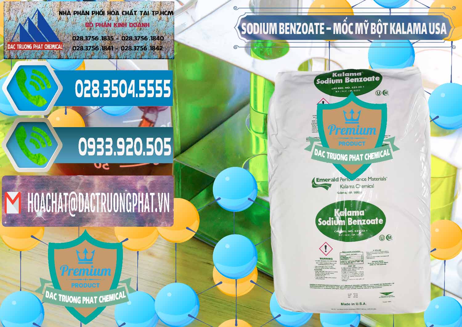Đơn vị bán _ cung cấp Sodium Benzoate - Mốc Bột Kalama Food Grade Mỹ Usa - 0136 - Nơi cung cấp và nhập khẩu hóa chất tại TP.HCM - congtyhoachat.net
