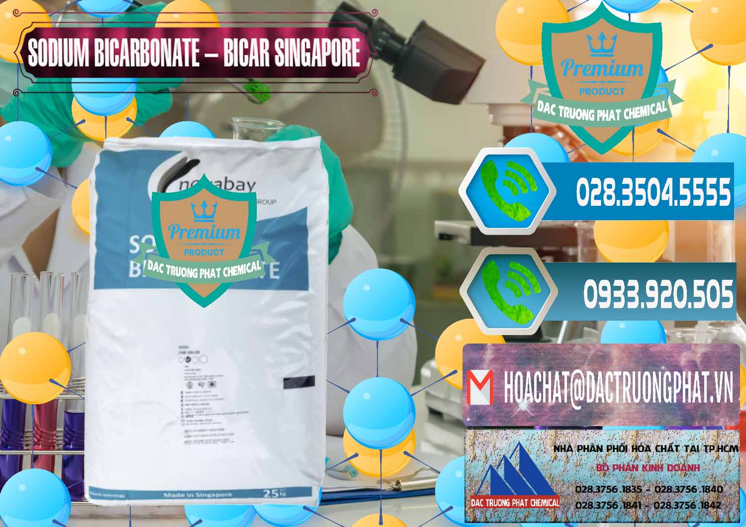 Nơi chuyên cung ứng & bán Sodium Bicarbonate – Bicar NaHCO3 Singapore - 0411 - Cung cấp _ kinh doanh hóa chất tại TP.HCM - congtyhoachat.net